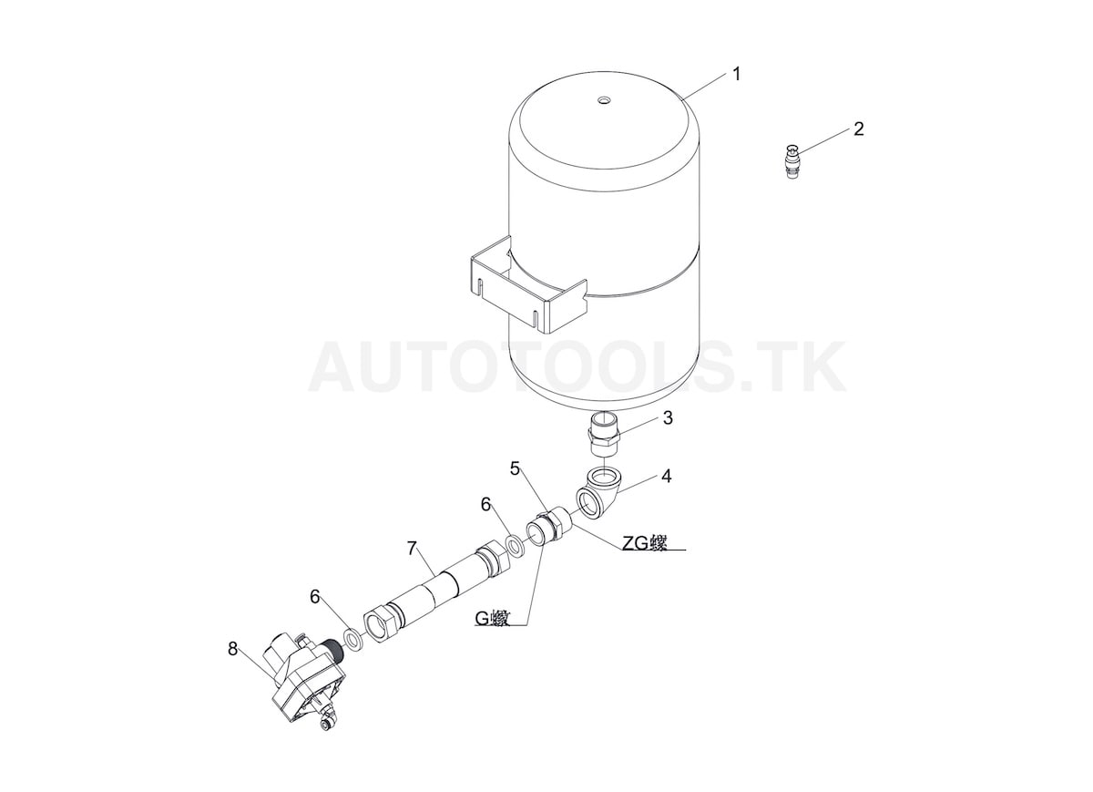 STD-106B GT Air tank