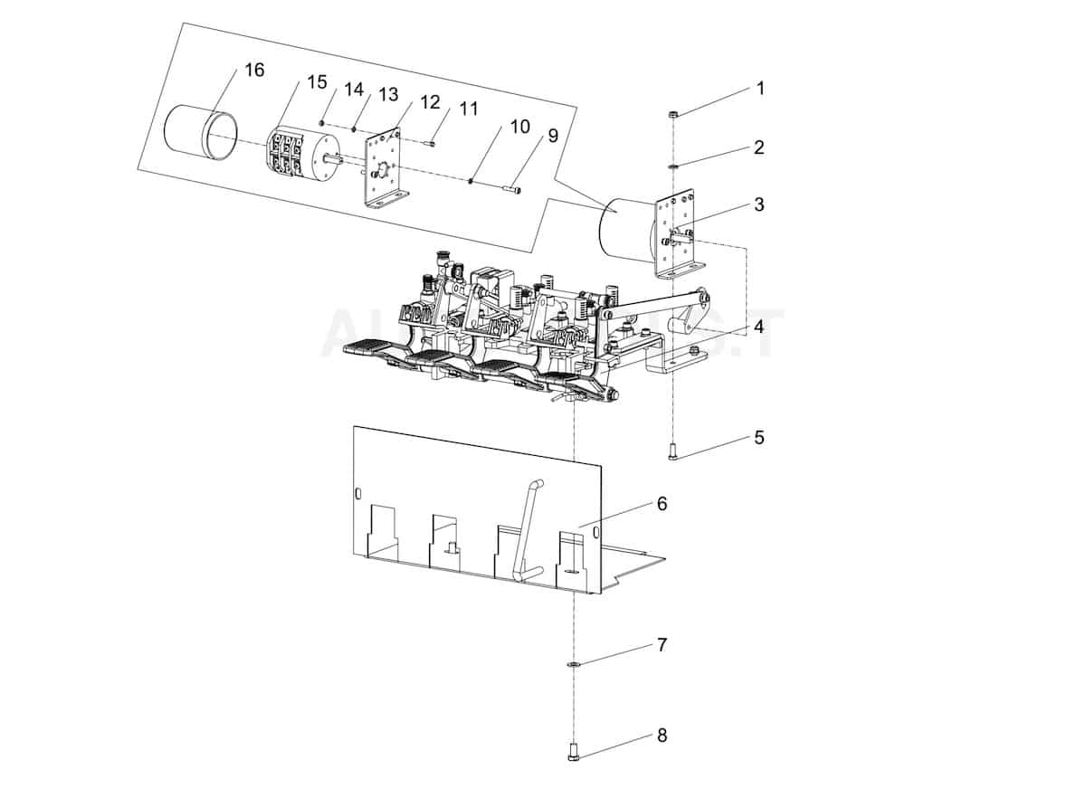 STD-202 foot control unit
